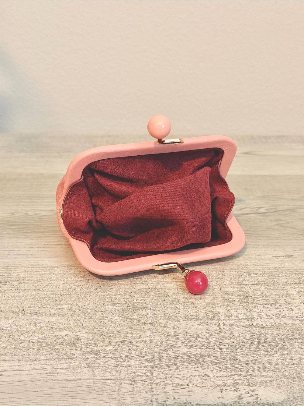 Coach Kiss Lock Coin Pouch - Picture 6 of 7
